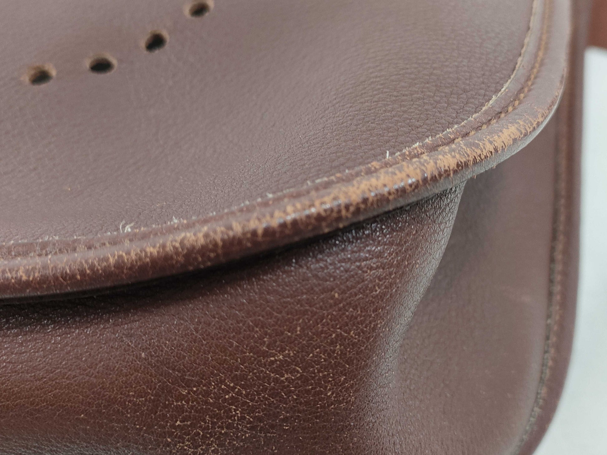 HERMES Evelyn Evelyn One GM Brown □B Shoulder Bag