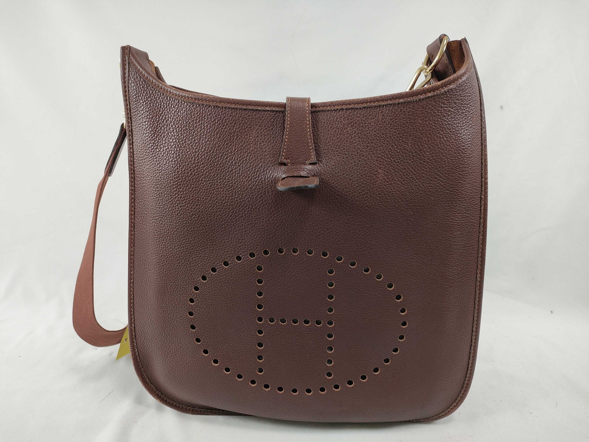 HERMES Evelyn Evelyn One GM Brown □B Shoulder Bag
