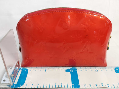 LOUIS VUITTON RFID verification not possible CA0192 Vernis M91496 Pochette Cosmetic Pouch