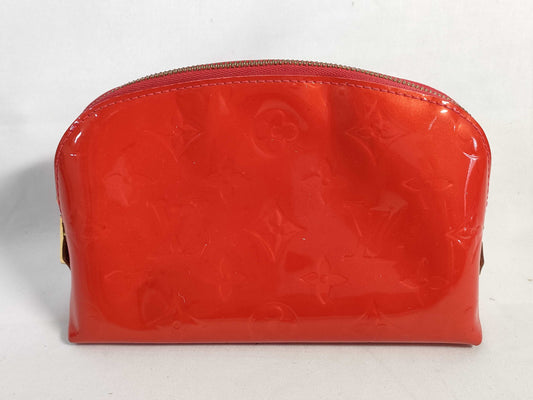 LOUIS VUITTON RFID verification not possible CA0192 Vernis M91496 Pochette Cosmetic Pouch