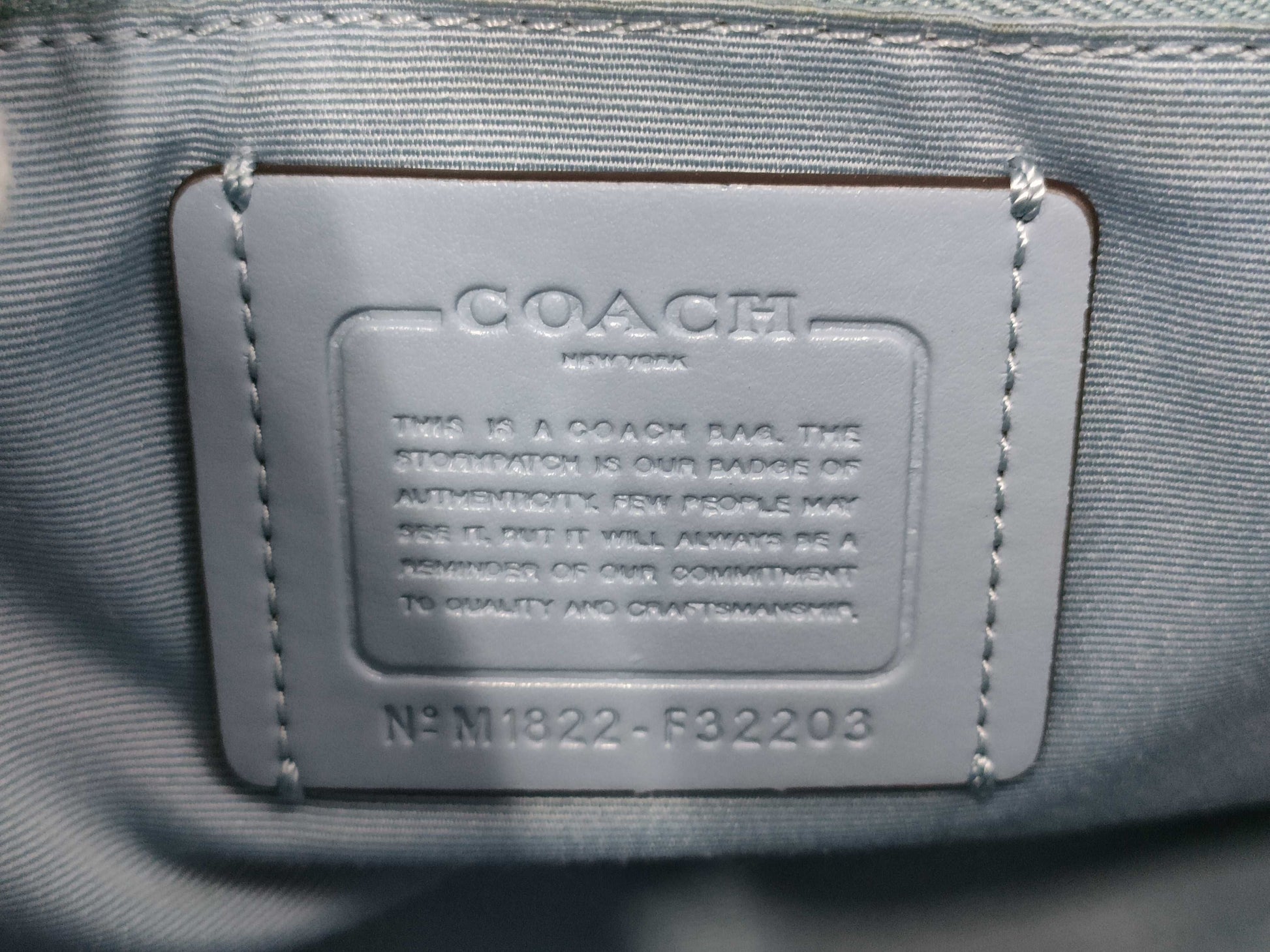 COACH Signature 18754 Canvas/F32203 Mini Boston 2-Way Handbag 