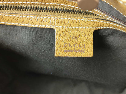 GUCCI GG Canvas New Jackie Shoulder Tote Handbag