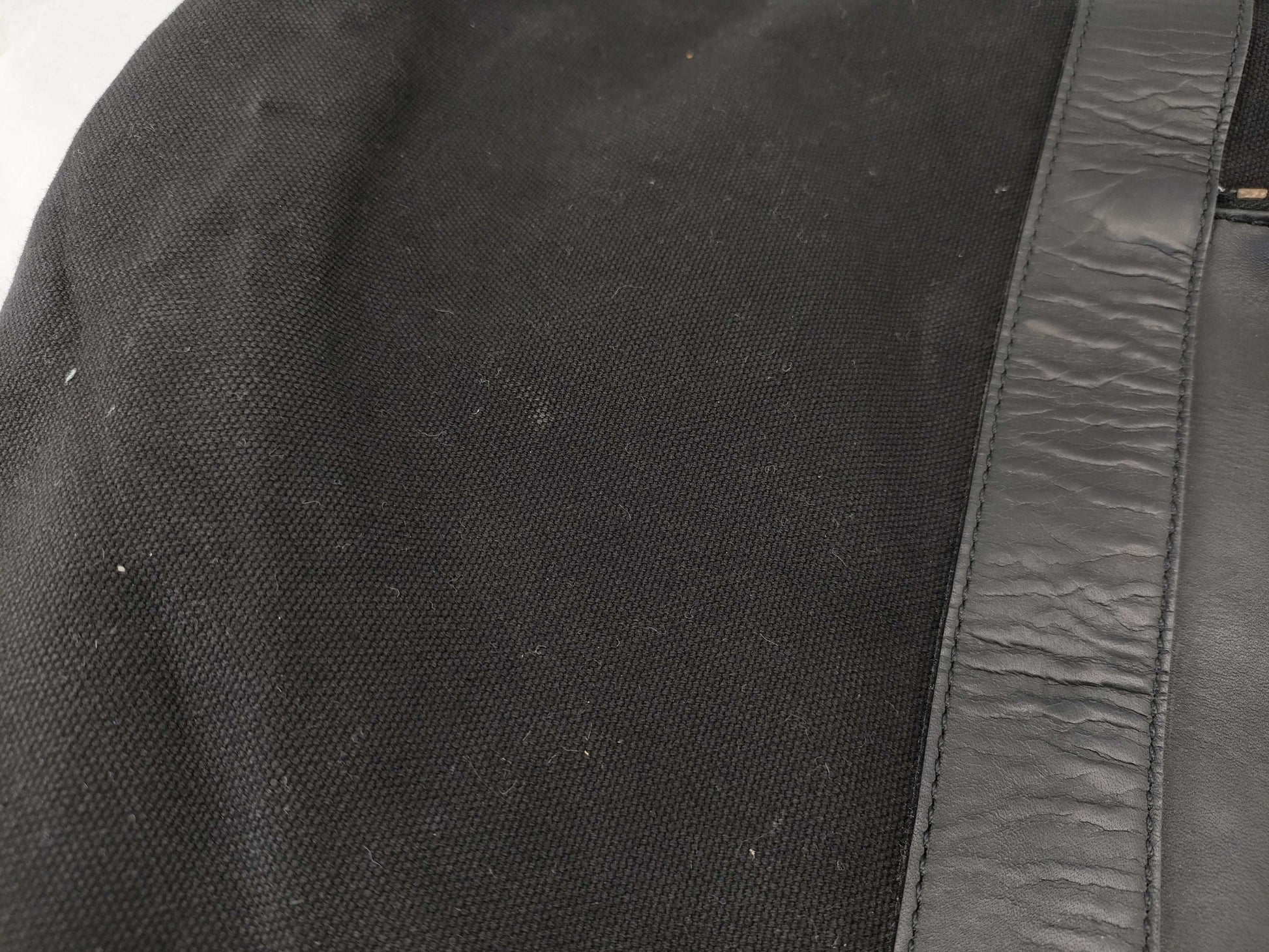 CELINE Canvas x Leather Tote Bag Tote Bag