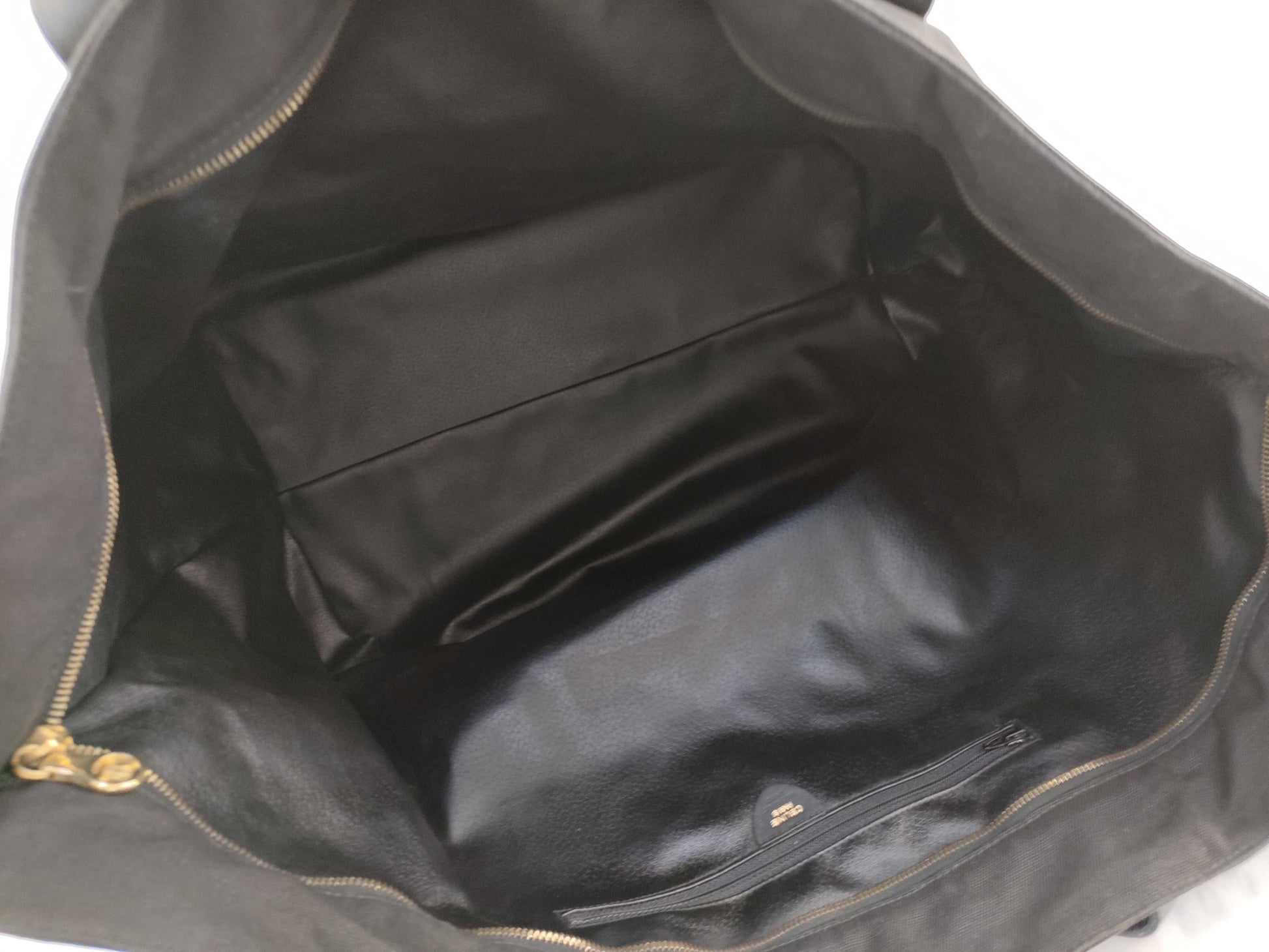 CELINE Canvas x Leather Tote Bag Tote Bag