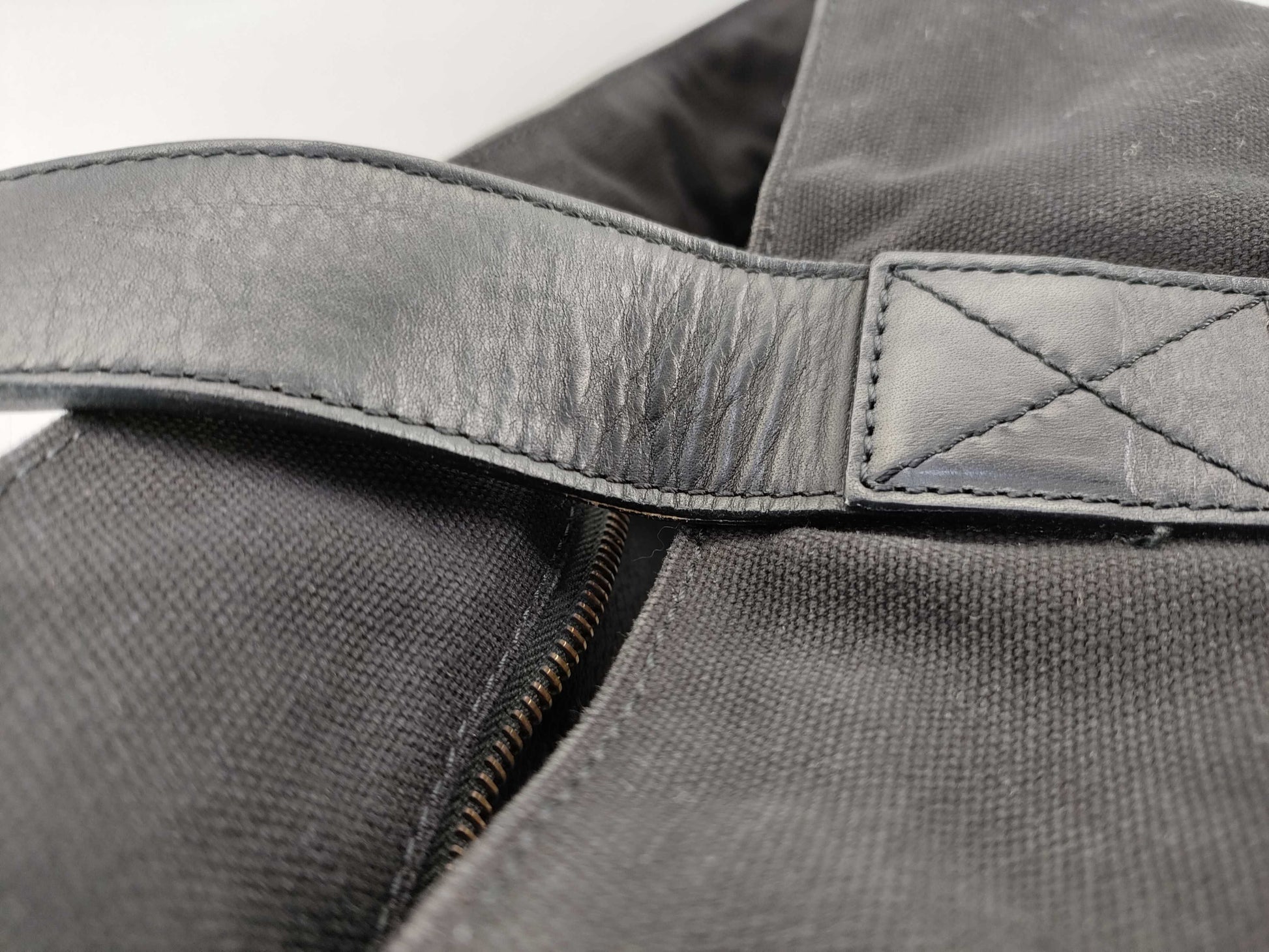 CELINE Canvas x Leather Tote Bag Tote Bag