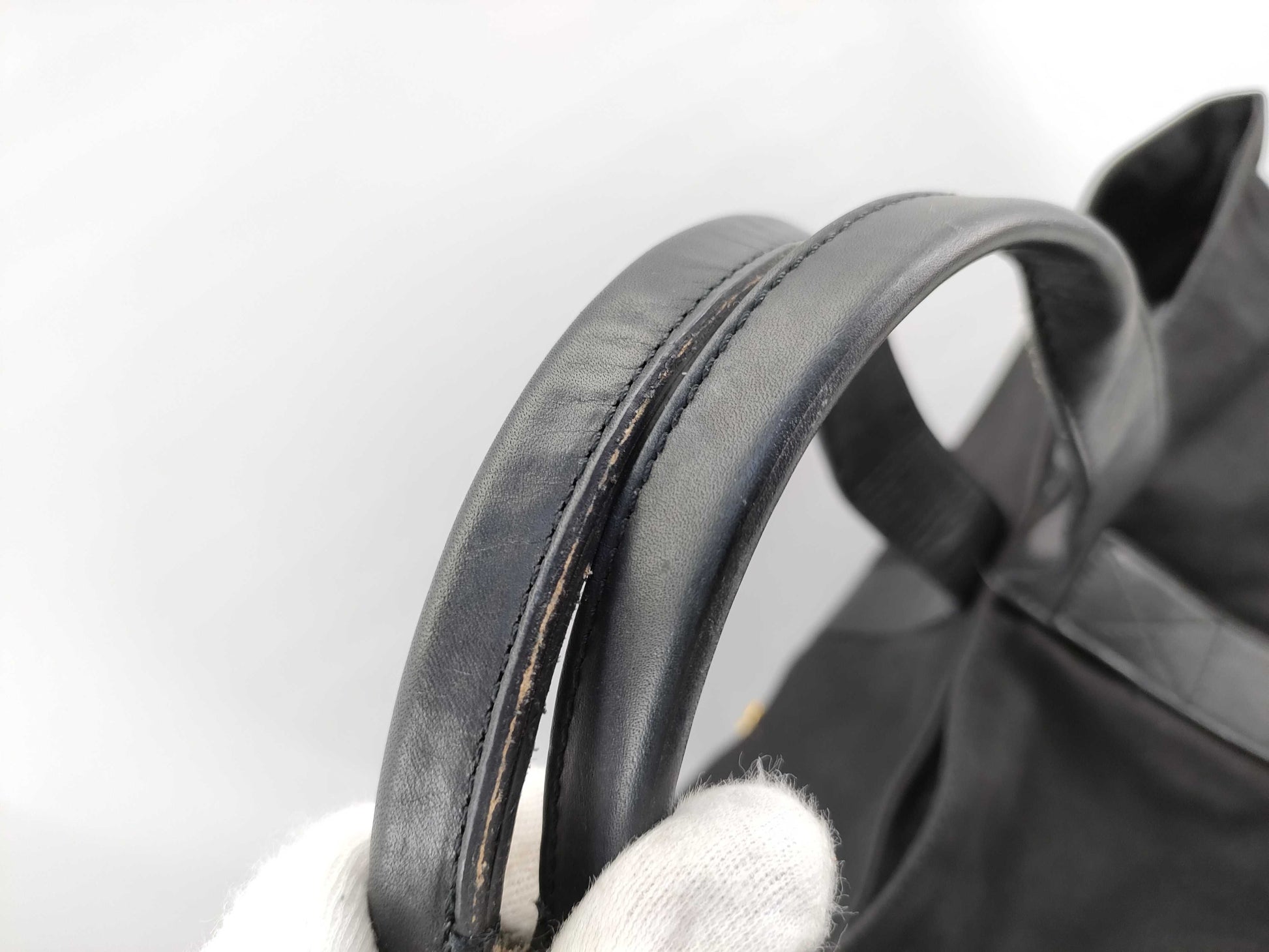 CELINE Canvas x Leather Tote Bag Tote Bag