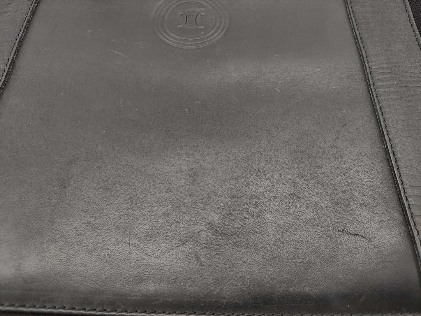 CELINE Canvas x Leather Tote Bag Tote Bag