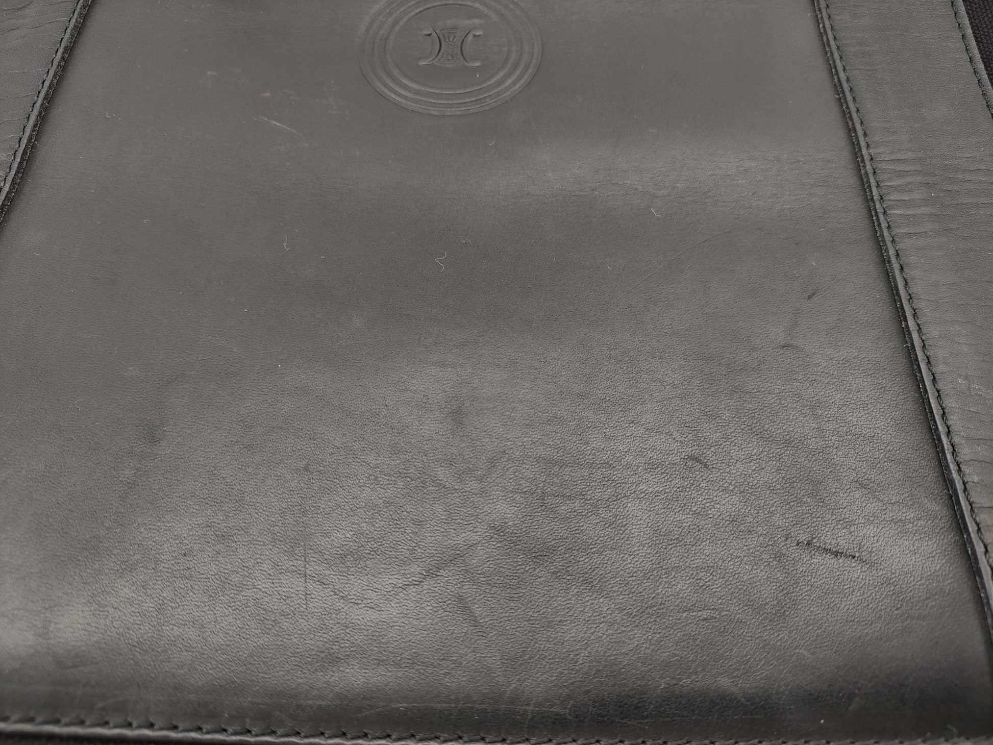 CELINE Canvas x Leather Tote Bag Tote Bag