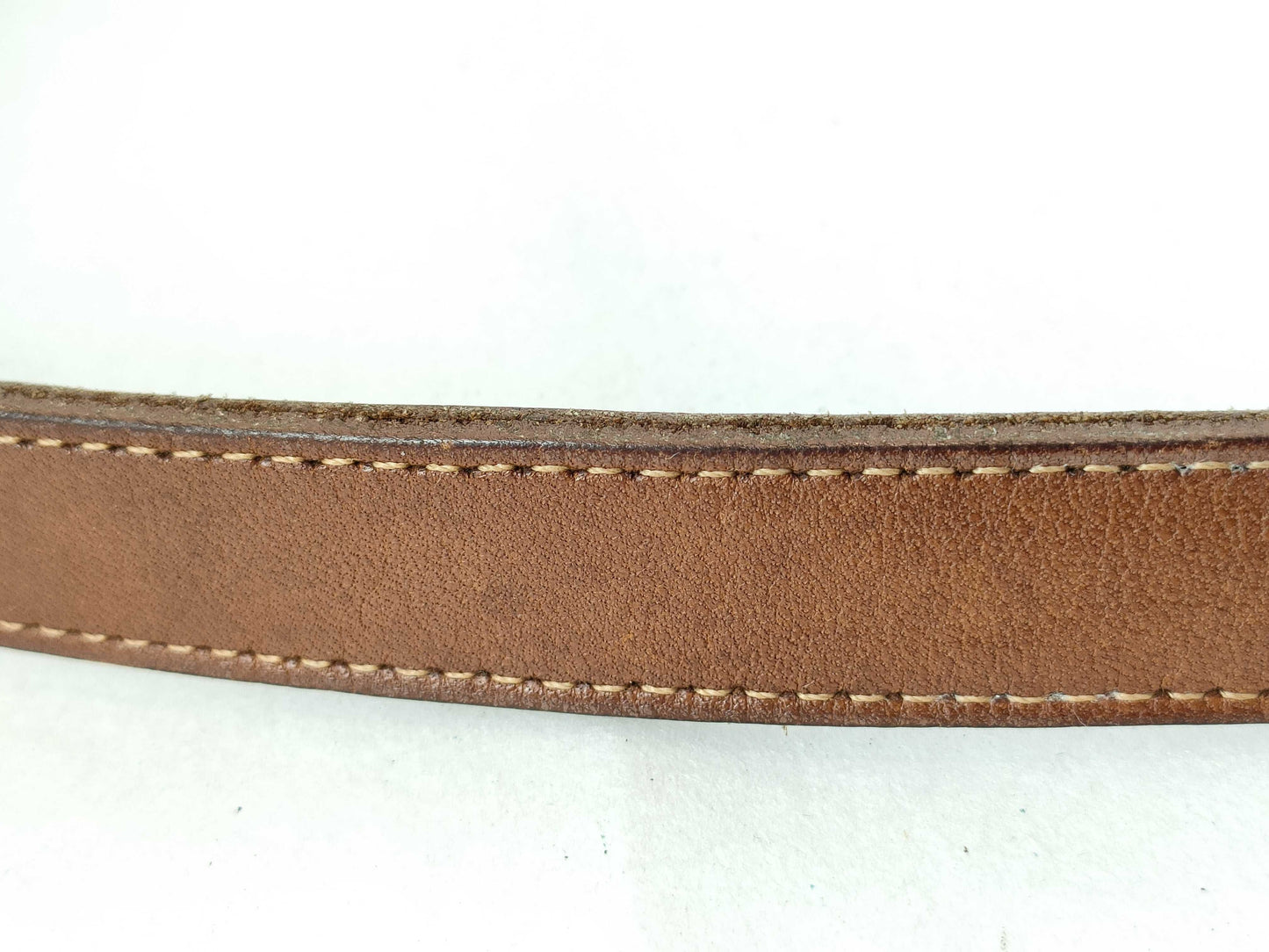 COACH Leather Shoulder Bag Flap Brown 044 Shoulder Bag