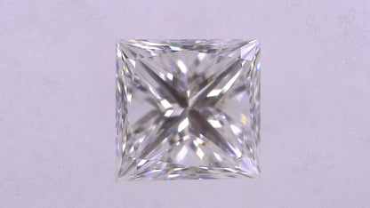 0.317ct F VS-1 ****/GD/GD NONE NATURAL 3.65-3.56X2.92mm SQ Diamond Loose