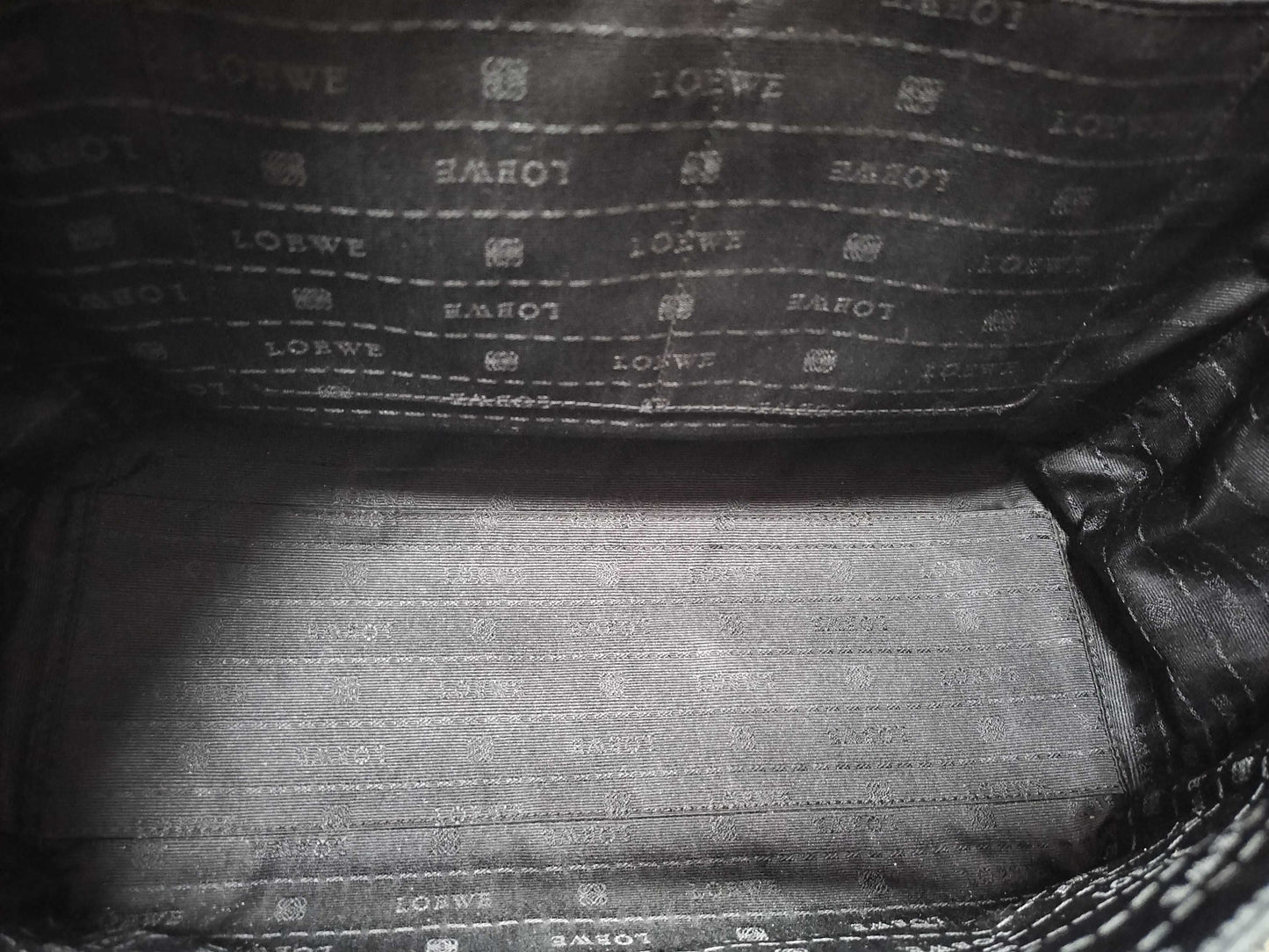 LOEWE Heritage Leather Tote Bag Brown
