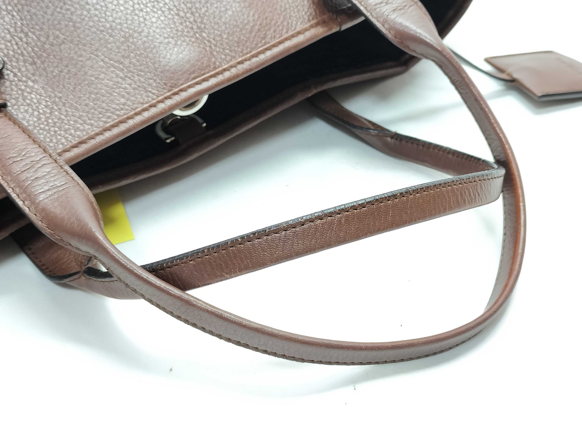 LOEWE Heritage Leather Tote Bag Brown