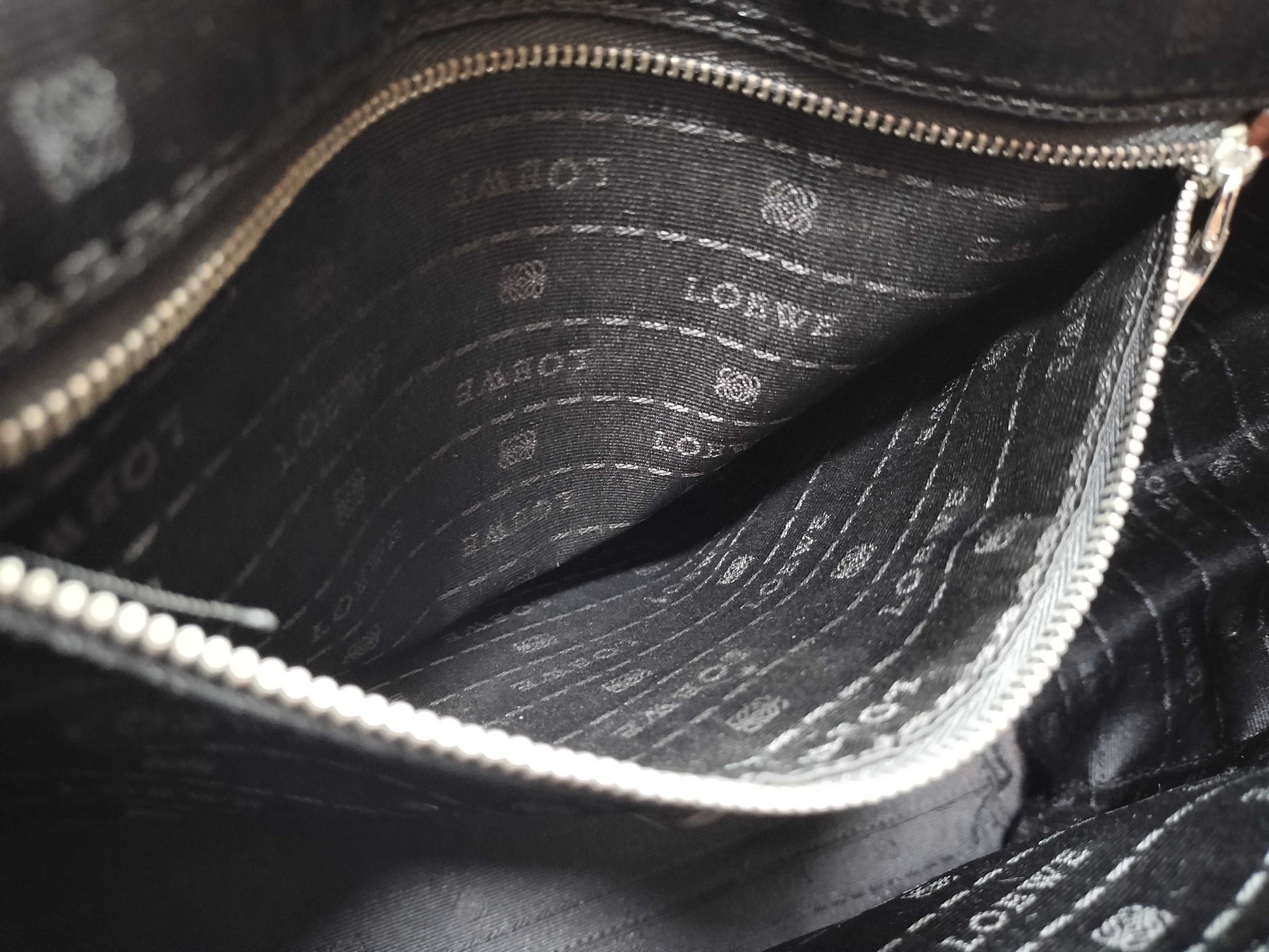 LOEWE Heritage Leather Tote Bag Brown