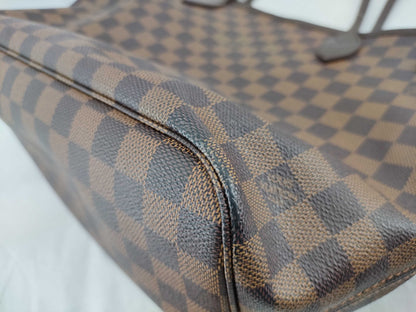 LOUIS VUITTON SP0098 Damier N51105 Neverfull MM Old Model Tote Bag