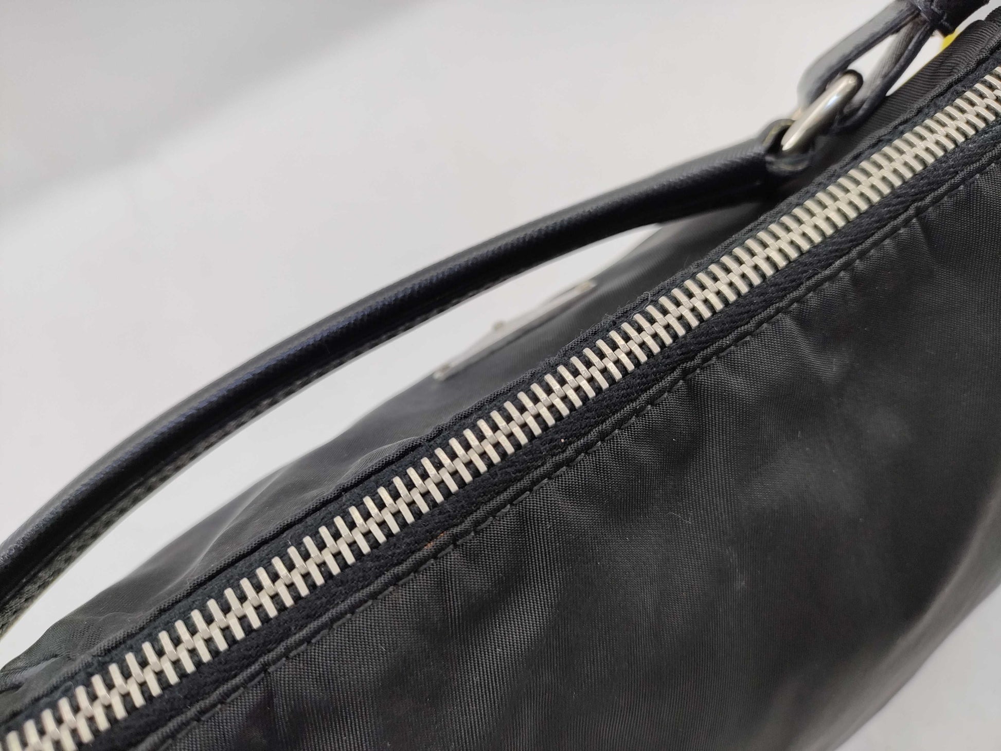 PRADA nylon one-shoulder black shoulder bag
