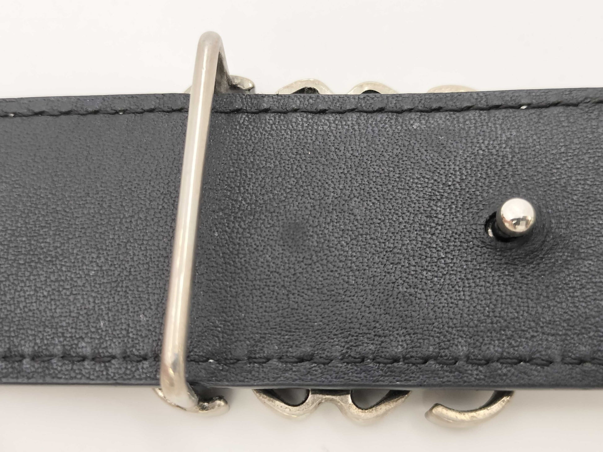 LOEWE Anagram Leather Belt 90/36 Belt