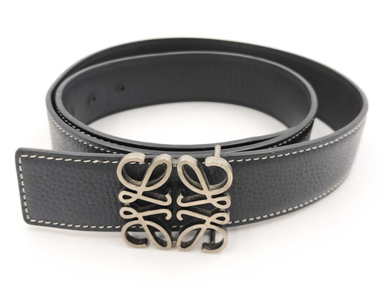 LOEWE Anagram Leather Belt 90/36 Belt