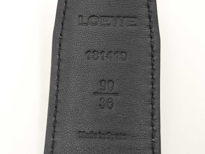 LOEWE Anagram Leather Belt 90/36 Belt