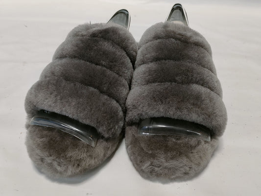 UGG FLUFF YEAH SLIDE Boa Sandals