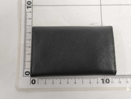 PRADA Saffiano 6-ring key case with chips