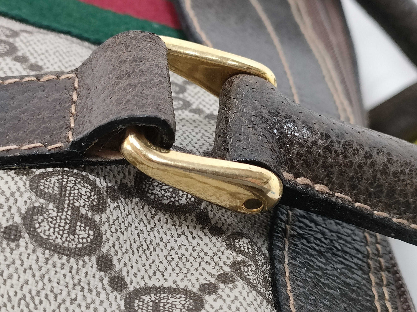 GUCCI GG Sherry Mini Boston Bag