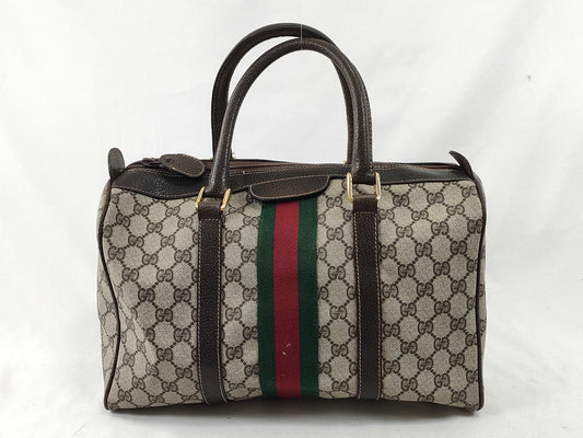 GUCCI GG Sherry Mini Boston Bag