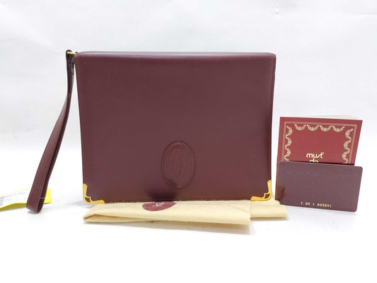 Cartier Must Line Clutch Clutch Bag