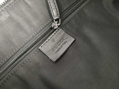 GUCCI Abby One-Shoulder Bag in Black Leather 189833 Shoulder Bag