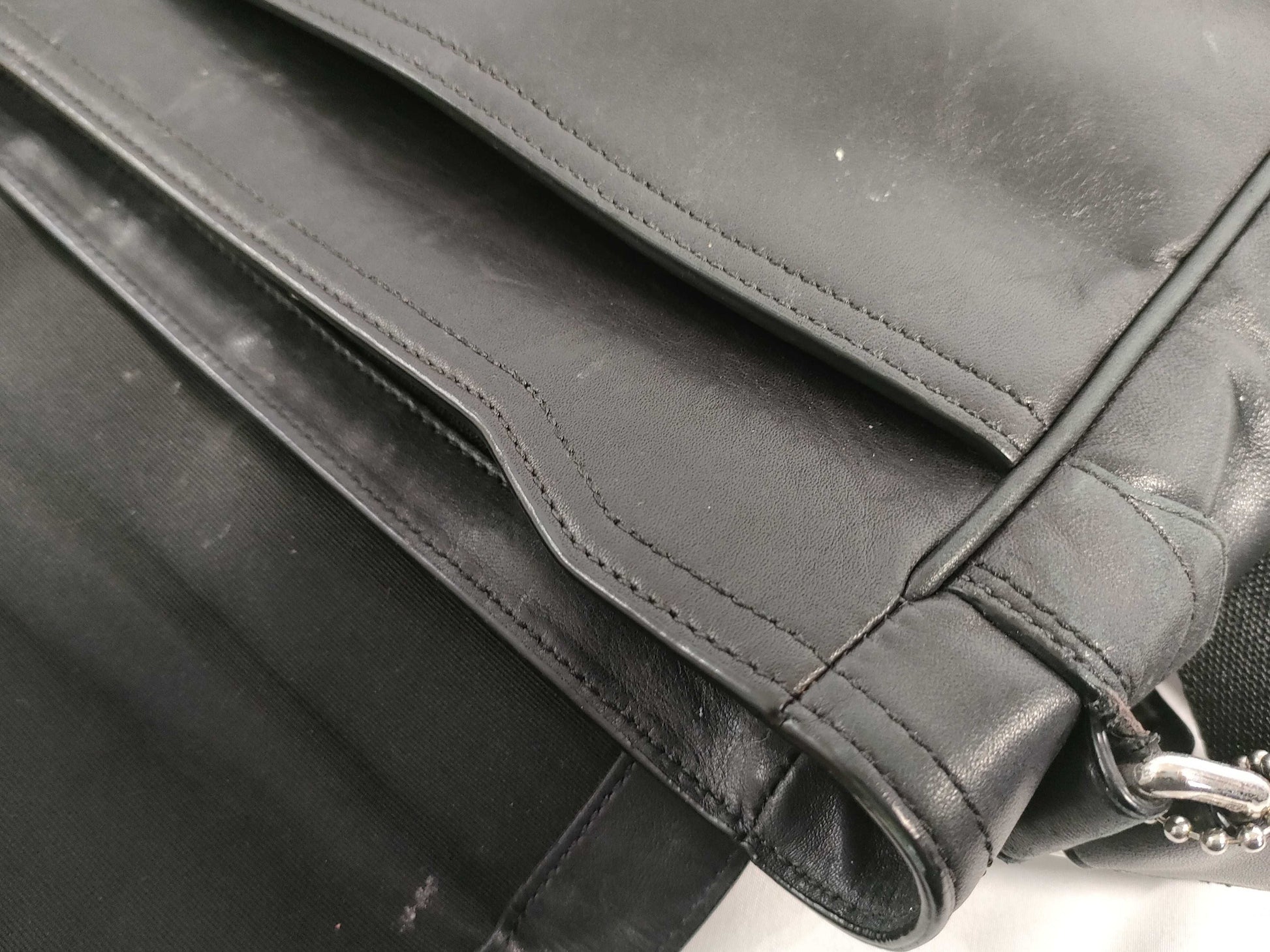 COACH Leather Shoulder Bag