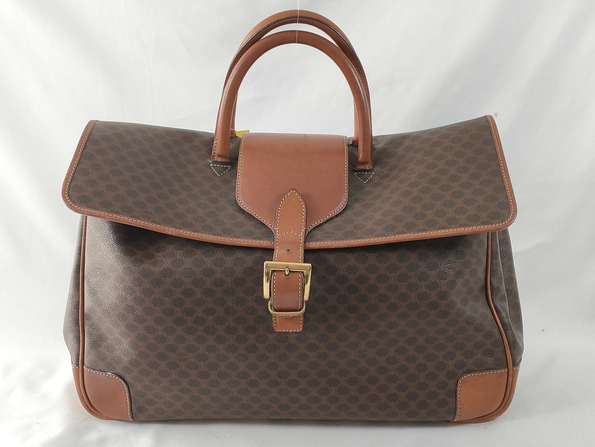 CELINE Flap Boston Bag Boston Bag