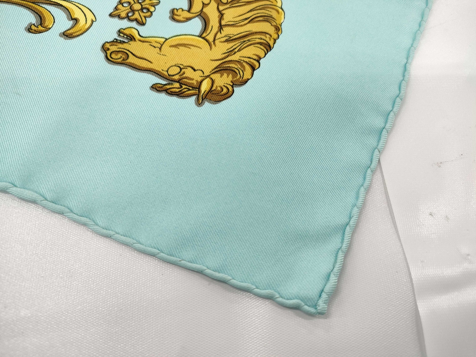 HERMES Carré LA PROMENADE DE LONGCHAMPS Scarf without tag