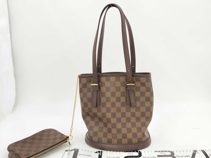 LOUIS VUITTON SP0024 Damier N42240 Mare Tote Bag with Pouch