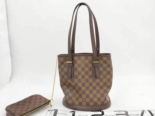 LOUIS VUITTON SP0024 Damier N42240 Mare Tote Bag with Pouch