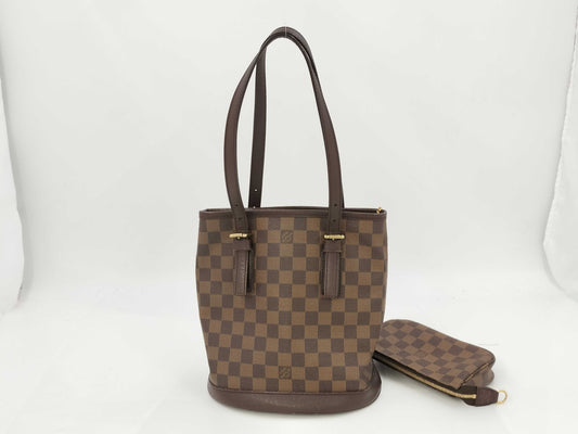 LOUIS VUITTON SP0024 Damier N42240 Mare Tote Bag with Pouch