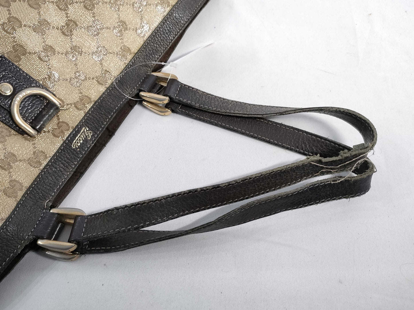 GUCCI GG Crystal Tote Bag Beige 293580 Tote Bag