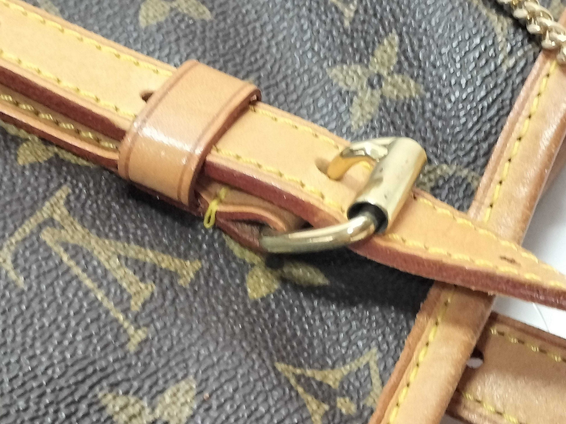 LOUIS VUITTON FL0030 Monogram M42236 Bucket GM Tote Bag with Pouch