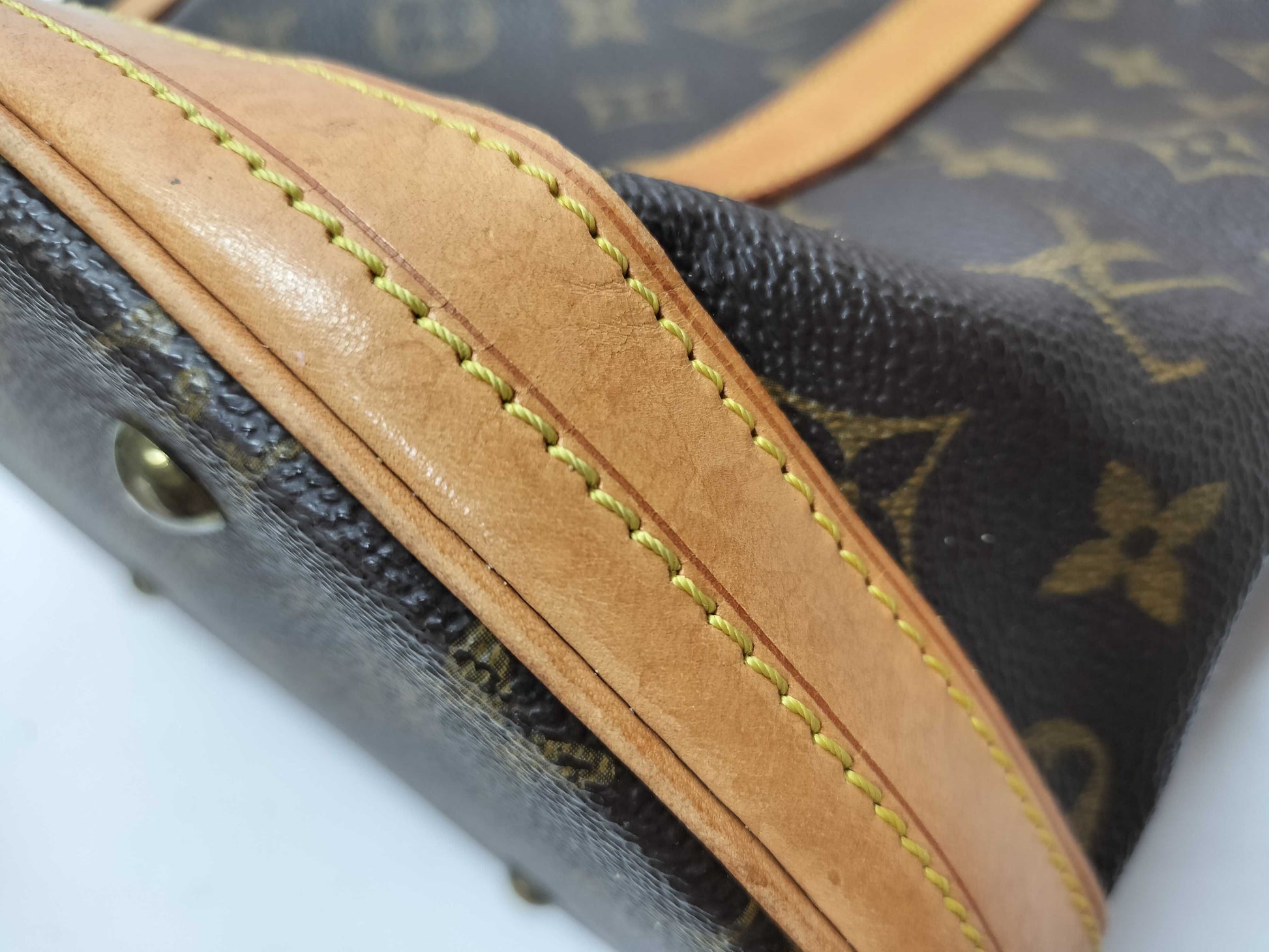 LOUIS VUITTON FL0030 Monogram M42236 Bucket GM Tote Bag with Pouch