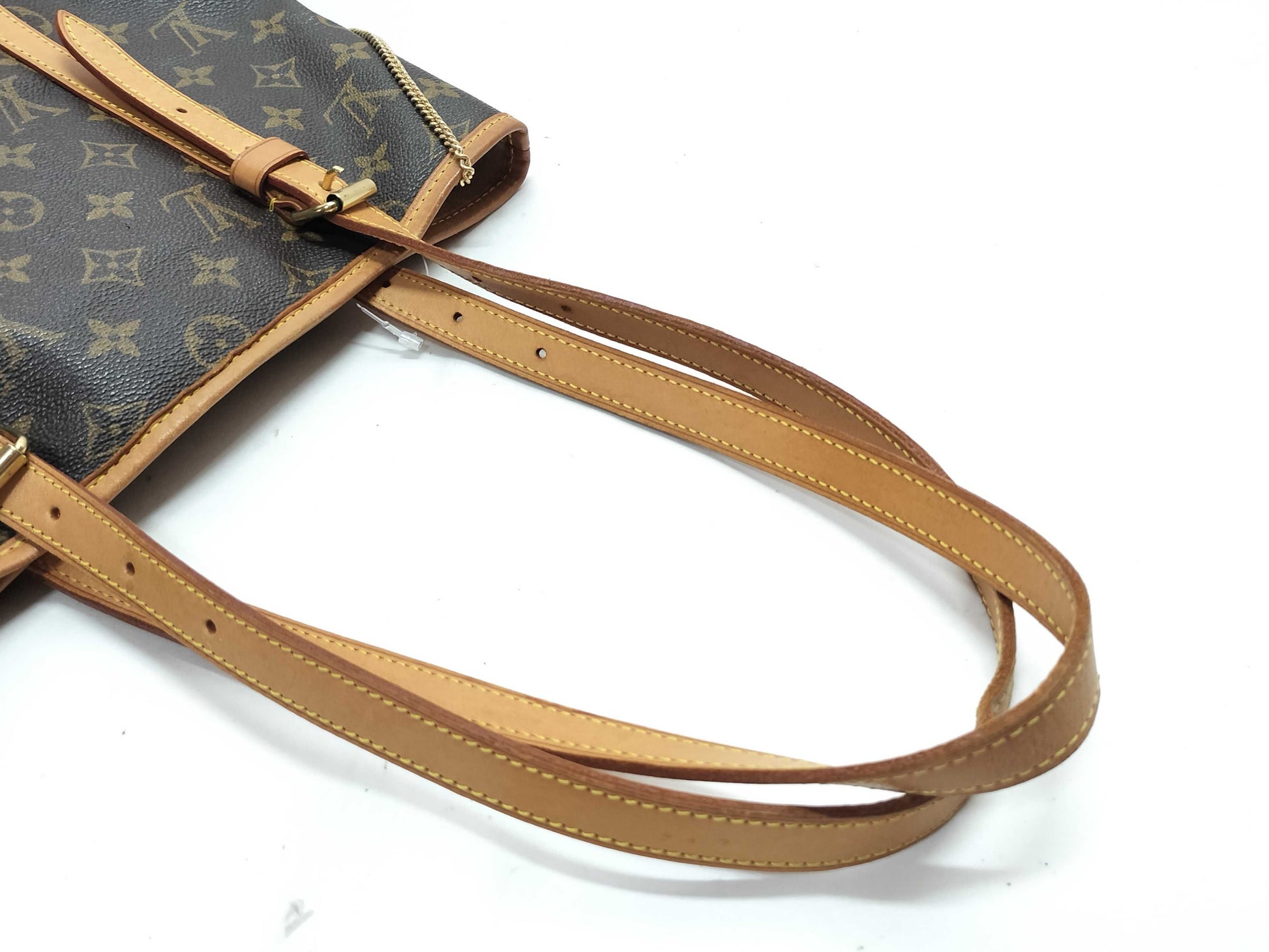LOUIS VUITTON FL0030 Monogram M42236 Bucket GM Tote Bag with Pouch