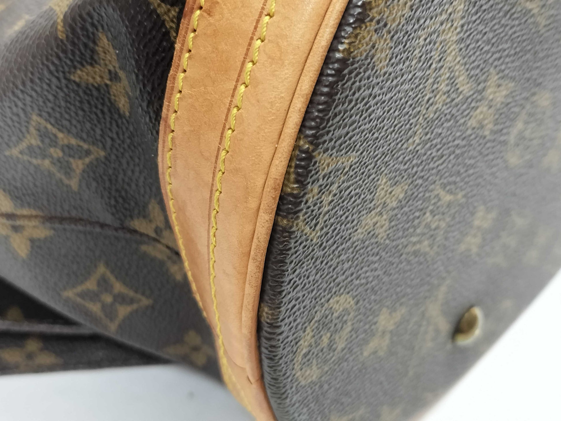 LOUIS VUITTON FL0030 Monogram M42236 Bucket GM Tote Bag with Pouch