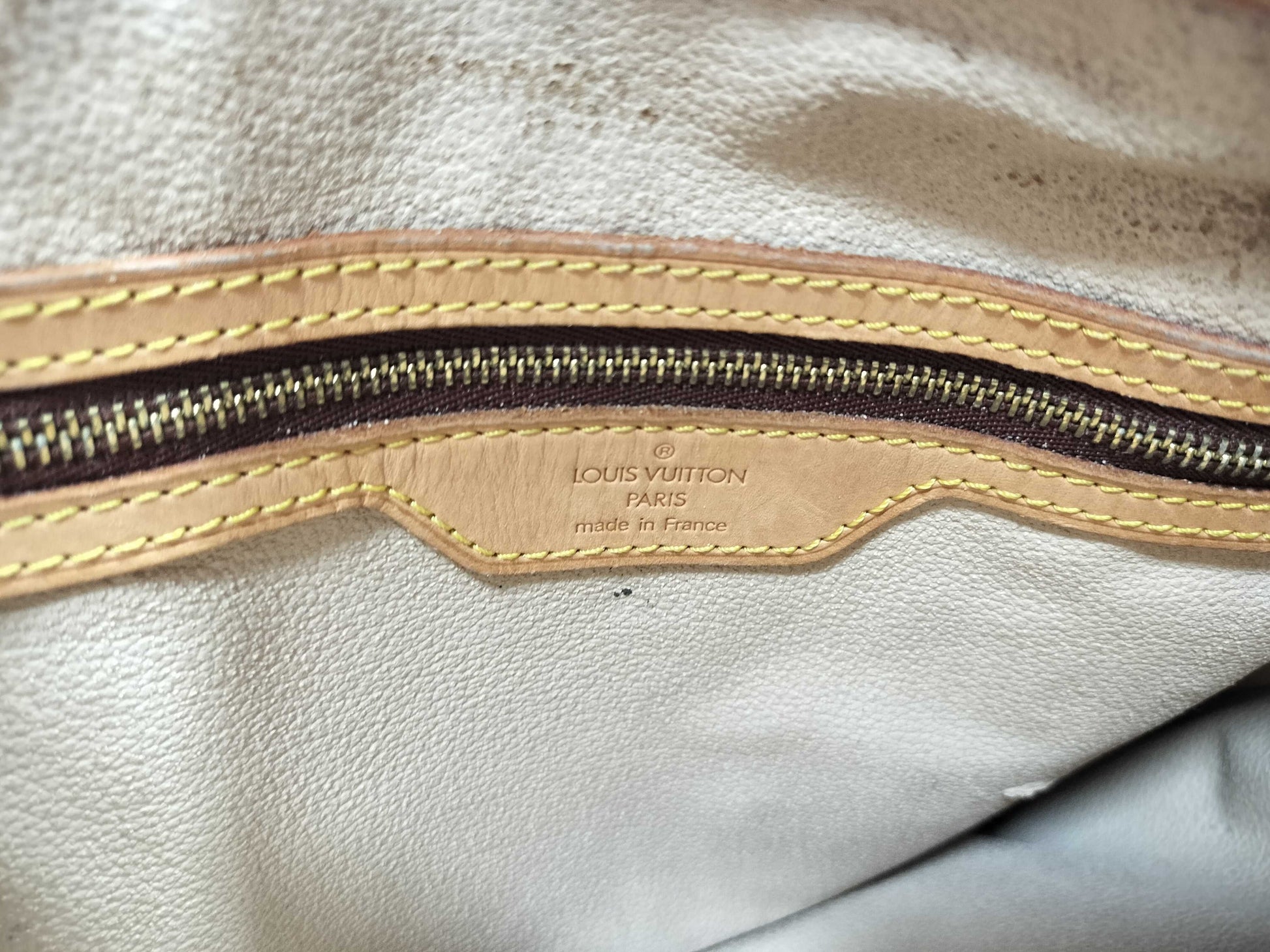 LOUIS VUITTON FL0030 Monogram M42236 Bucket GM Tote Bag with Pouch