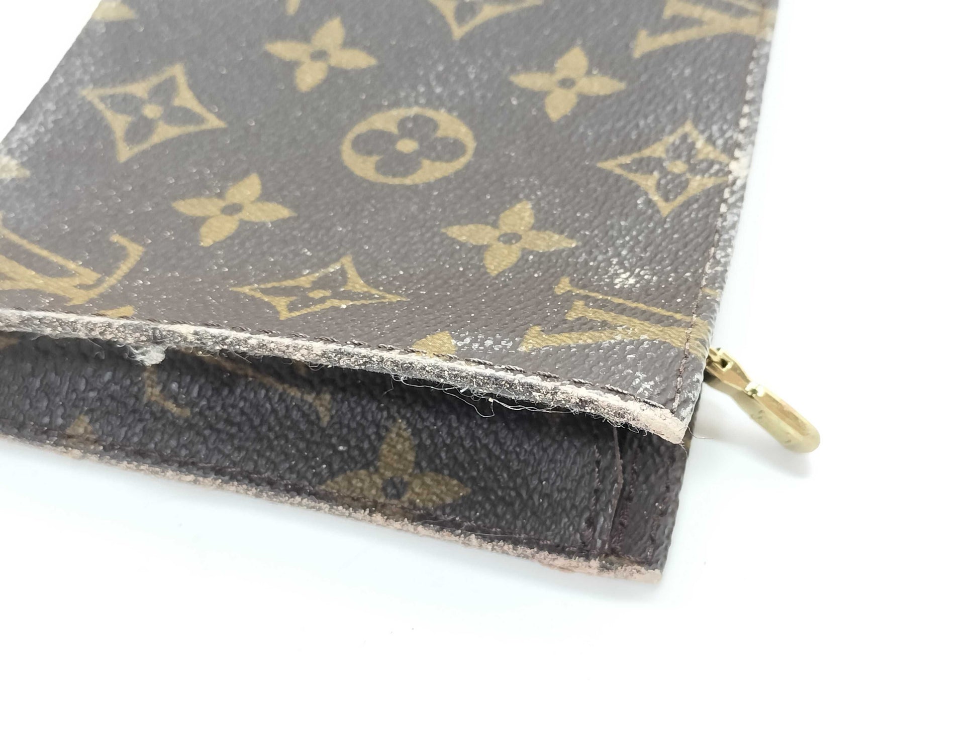 LOUIS VUITTON FL0030 Monogram M42236 Bucket GM Tote Bag with Pouch