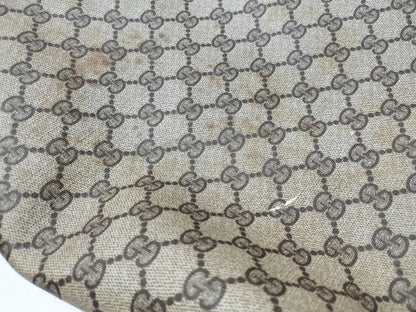 GUCCI 39.02003 GG Supreme PVC Old Sherry Tote Bag
