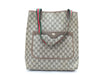 GUCCI 39.02003 GG Supreme PVC Old Sherry Tote Bag
