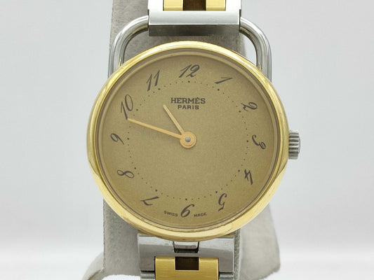 HERMES Arceau Women's Watch, complete with box, warranty, and links