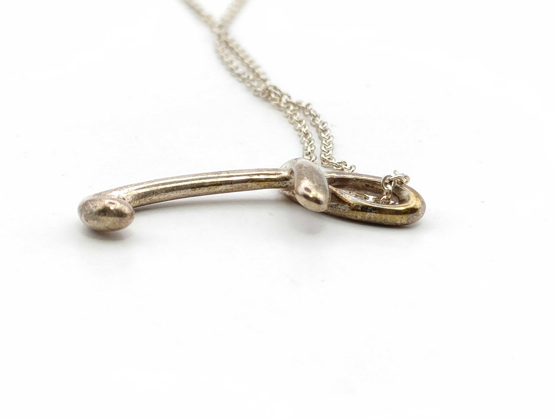 Tiffany & Co. Initial T Silver 925 Necklace