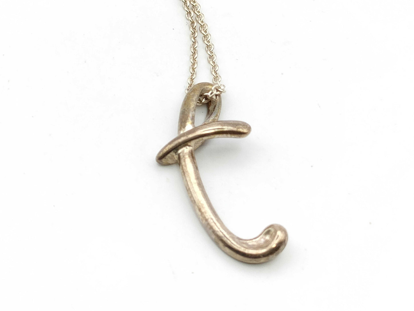 Tiffany & Co. Initial T Silver 925 Necklace