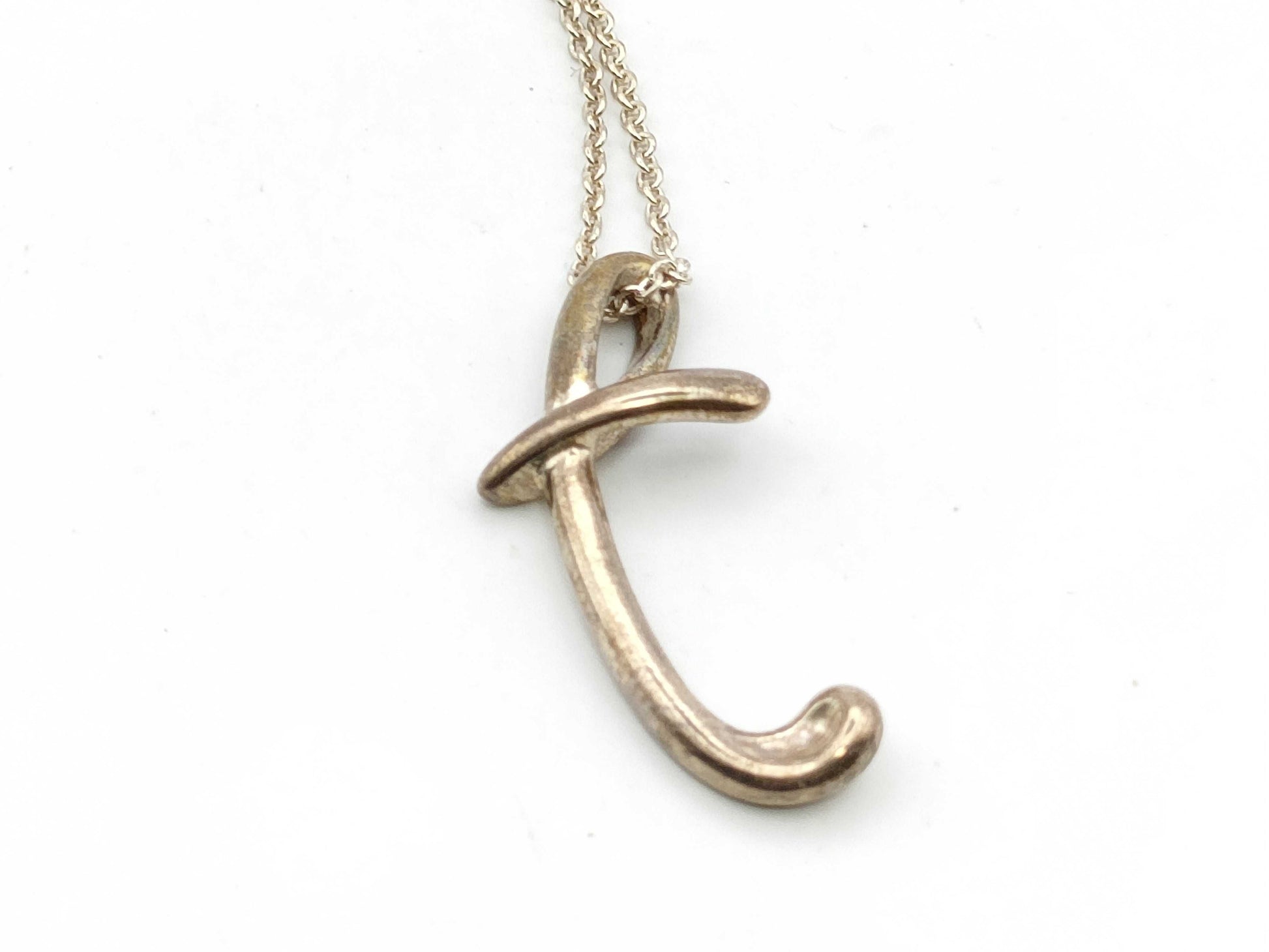 Tiffany & Co. Initial T Silver 925 Necklace
