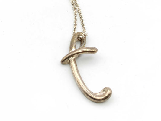 Tiffany & Co. Initial T Silver 925 Necklace