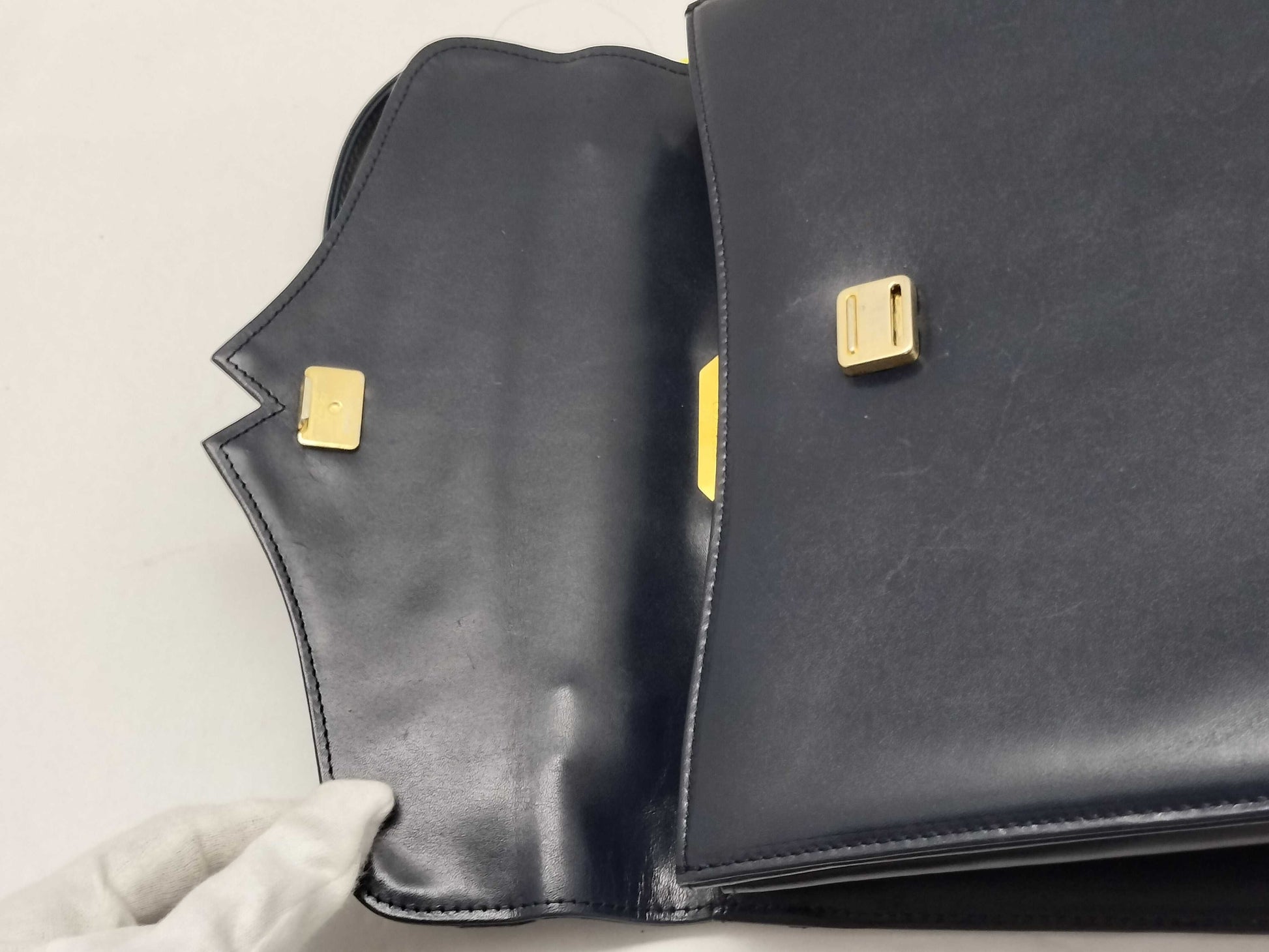 GIVENCHY Square Leather Handbag