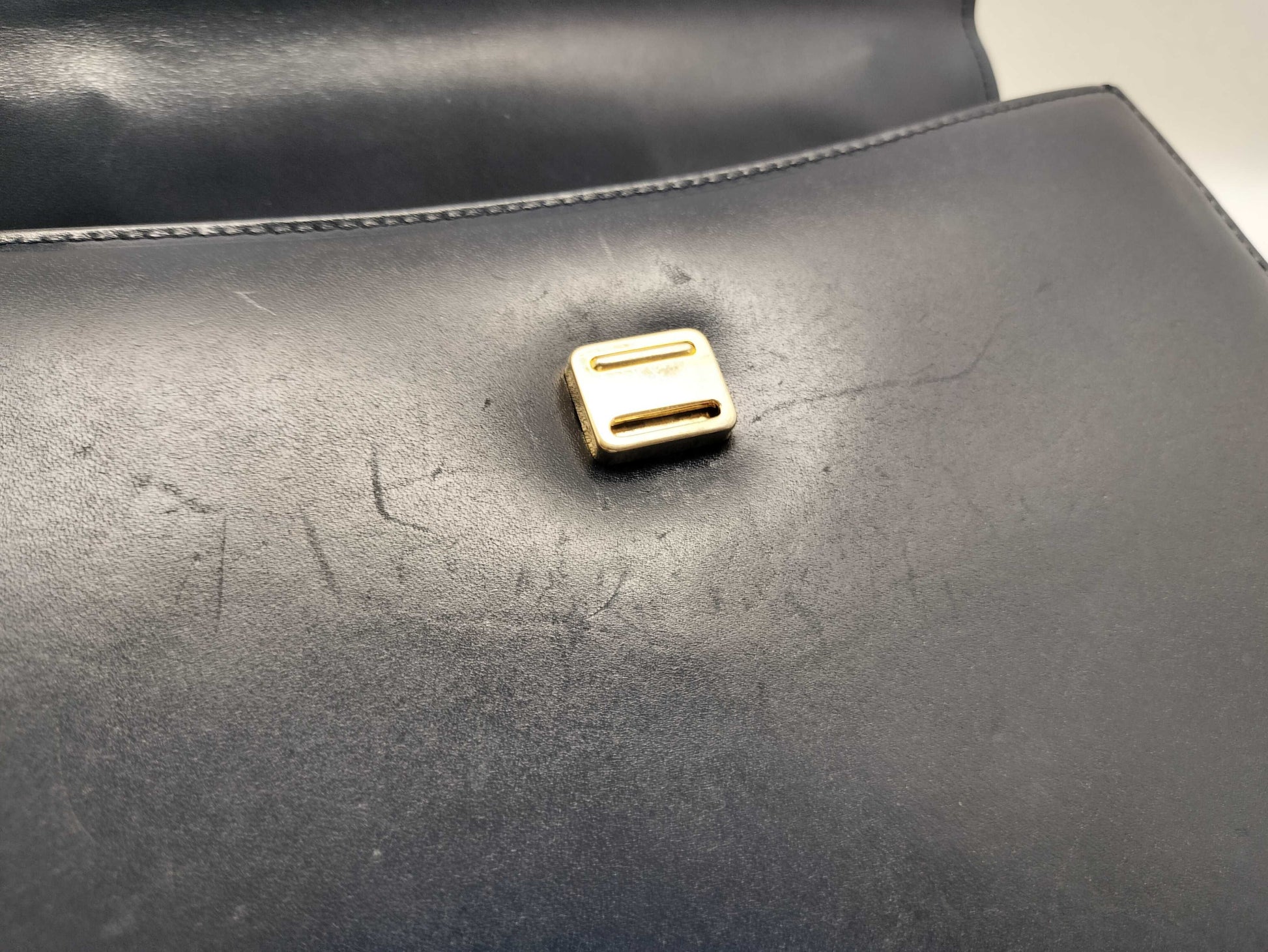 GIVENCHY Square Leather Handbag